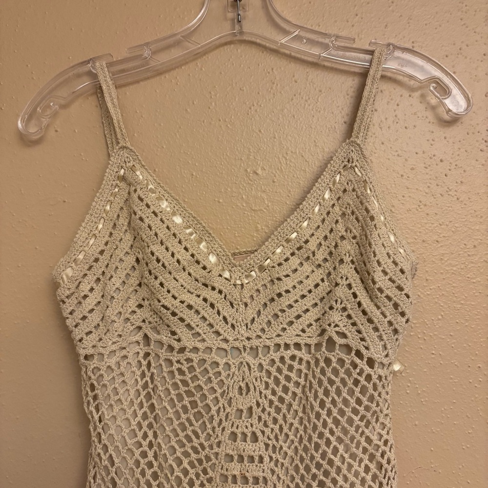 Faded Glory Crochet Cami - Picture 2 of 11
